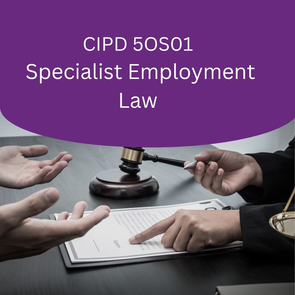 cipd level 5 employment law assignment examples