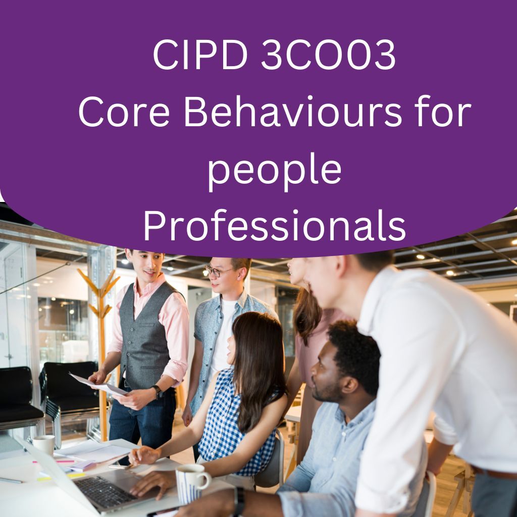 CIPD 3CO03 Core Behaviors For People Professionals CIPD Assignment cipd-3co03-core-behaviors-for-people-professionals-cipd-assignment